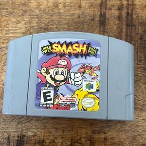 Super smash bros N64 game